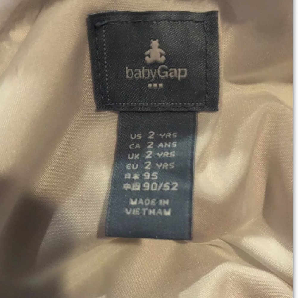 Baby Gap 2 Piece Dress With Vest Size 2T - Picture 7 of 8